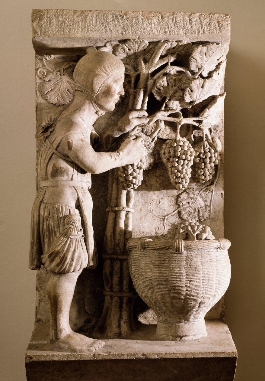 Colheita, alegoria do mês de Setembro de Italian School