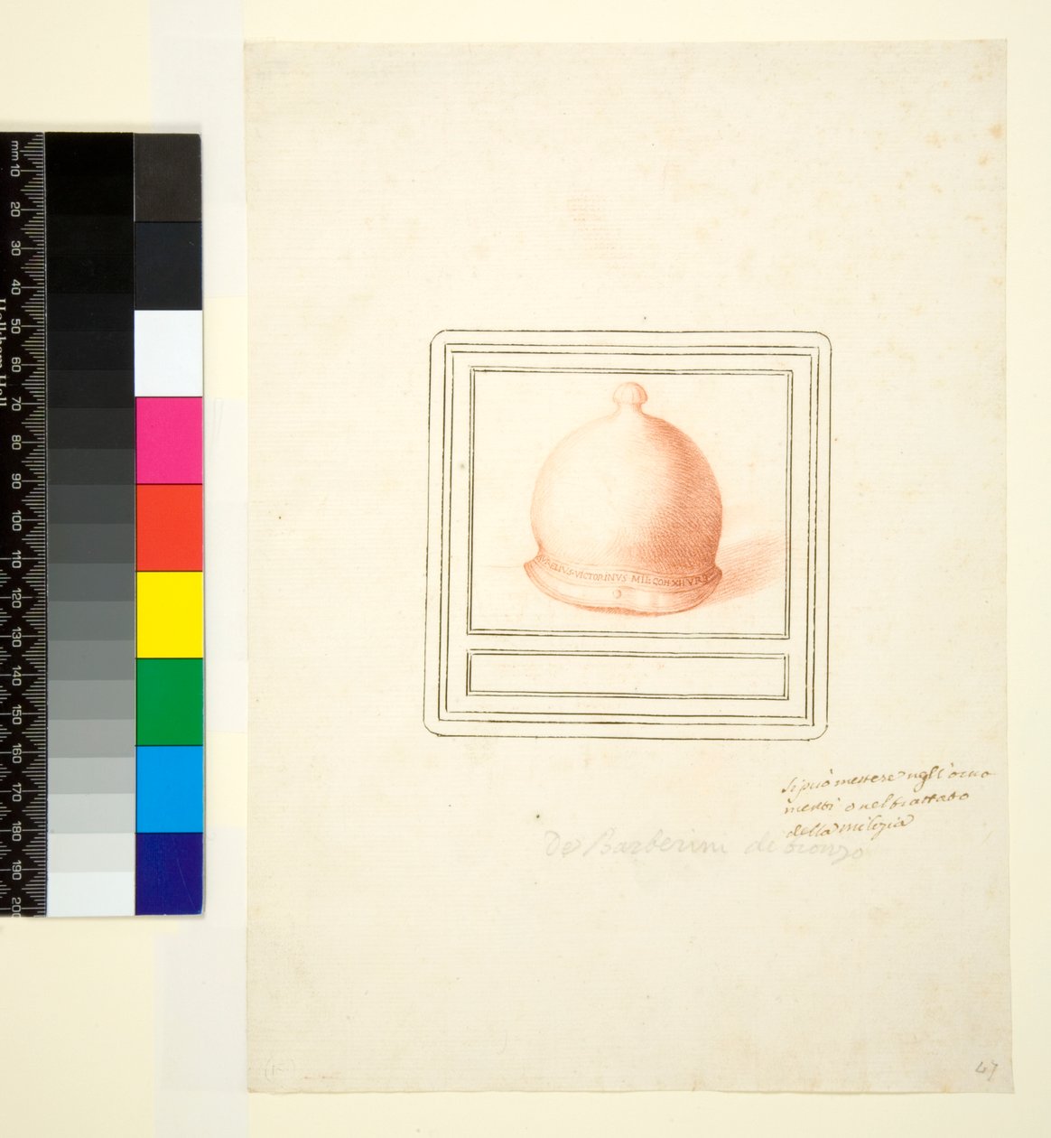 Capacete, 1700-1750 de Italian School