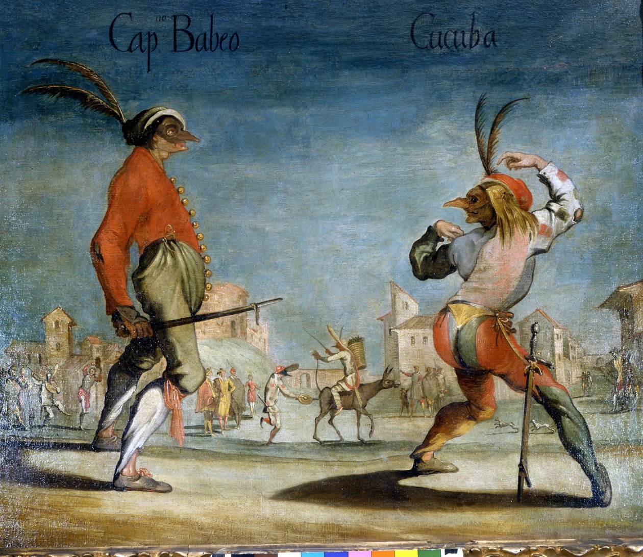 Máscaras italianas da Commedia dell