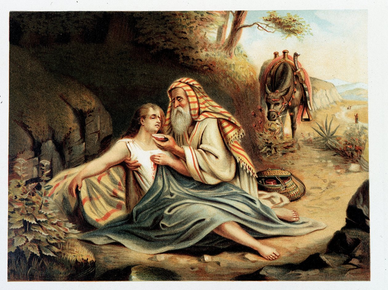 Le Bon Samaritan - in "Aurea Bibbia classica: storia della rivelazione divina nell