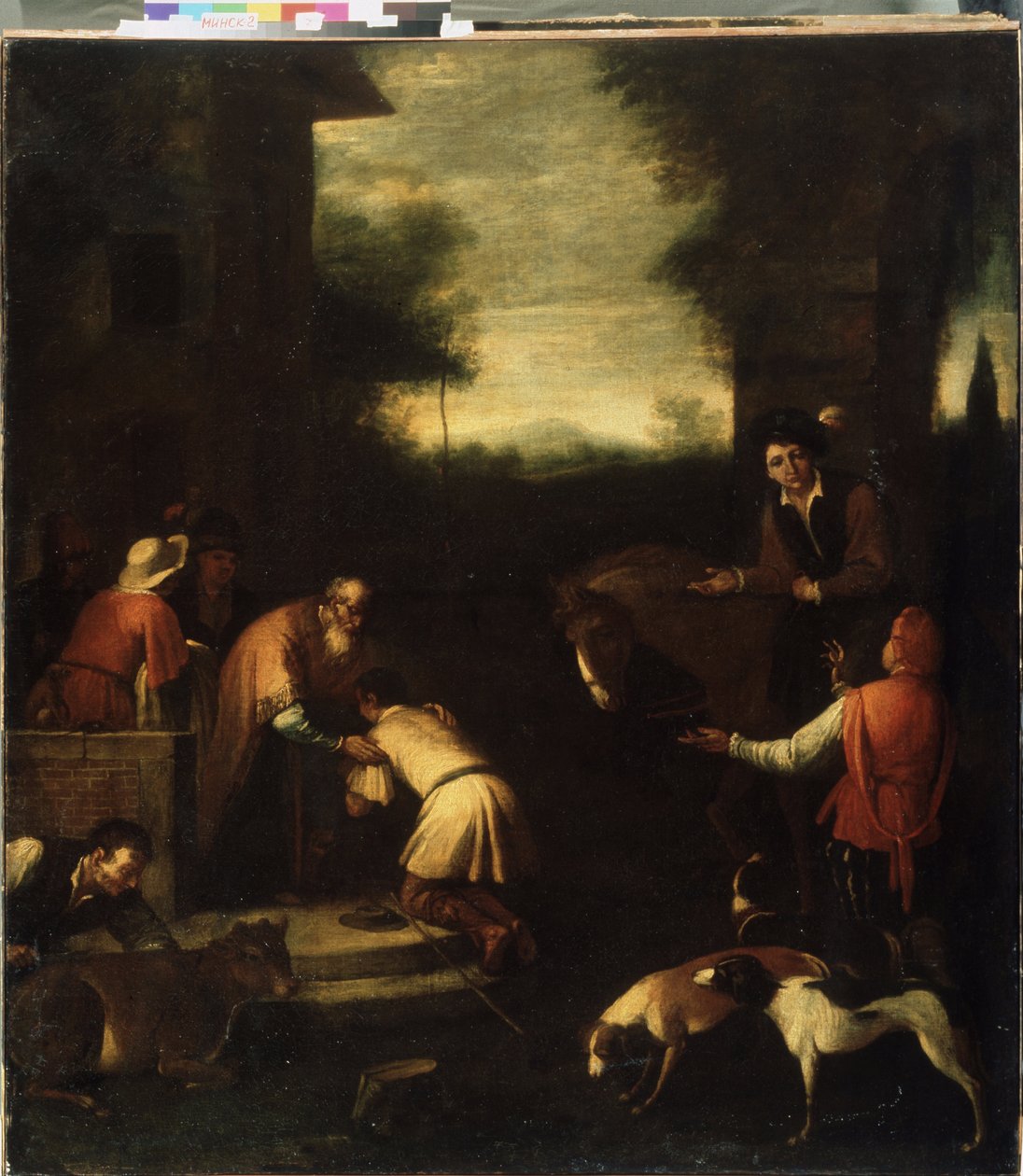 "Le retour du fils prodigue" (O regresso do filho pródigo) Peinture de l