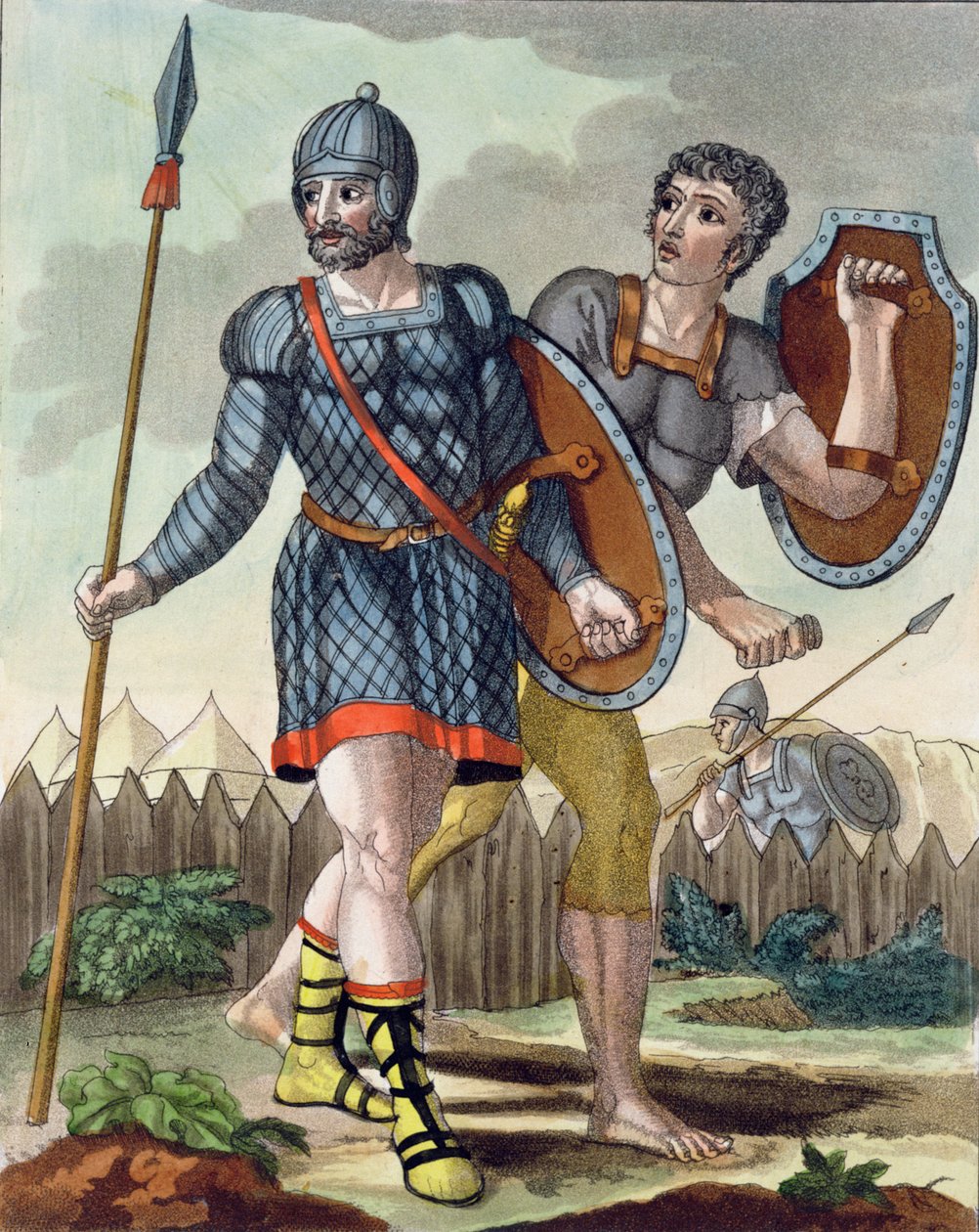 Legionários de LAntica Roma, 1825 de Italian School