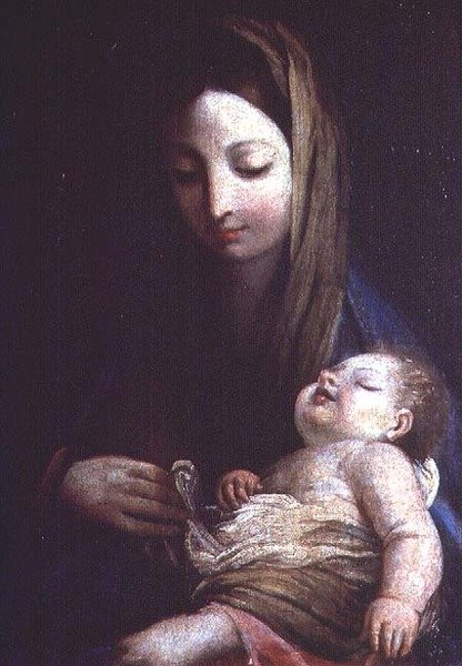 Madonna e criança, Escola Emiliana de Italian School