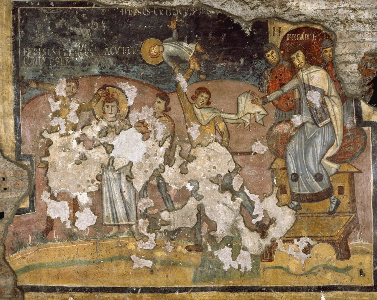 Martírio de Santa Julieta e seu filho São Quirico de Italian School