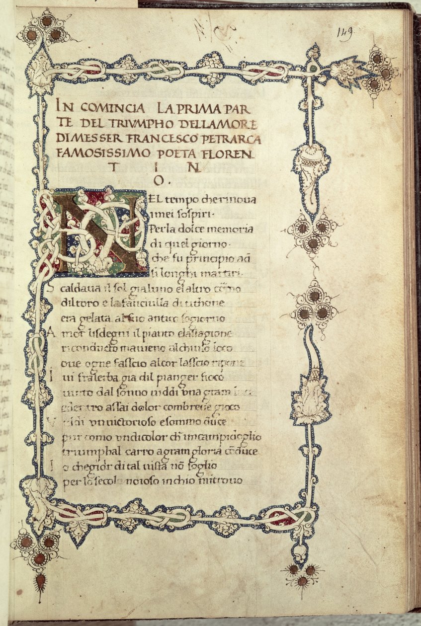 Ms.392 fol.149 The Triumph of Love, de 
