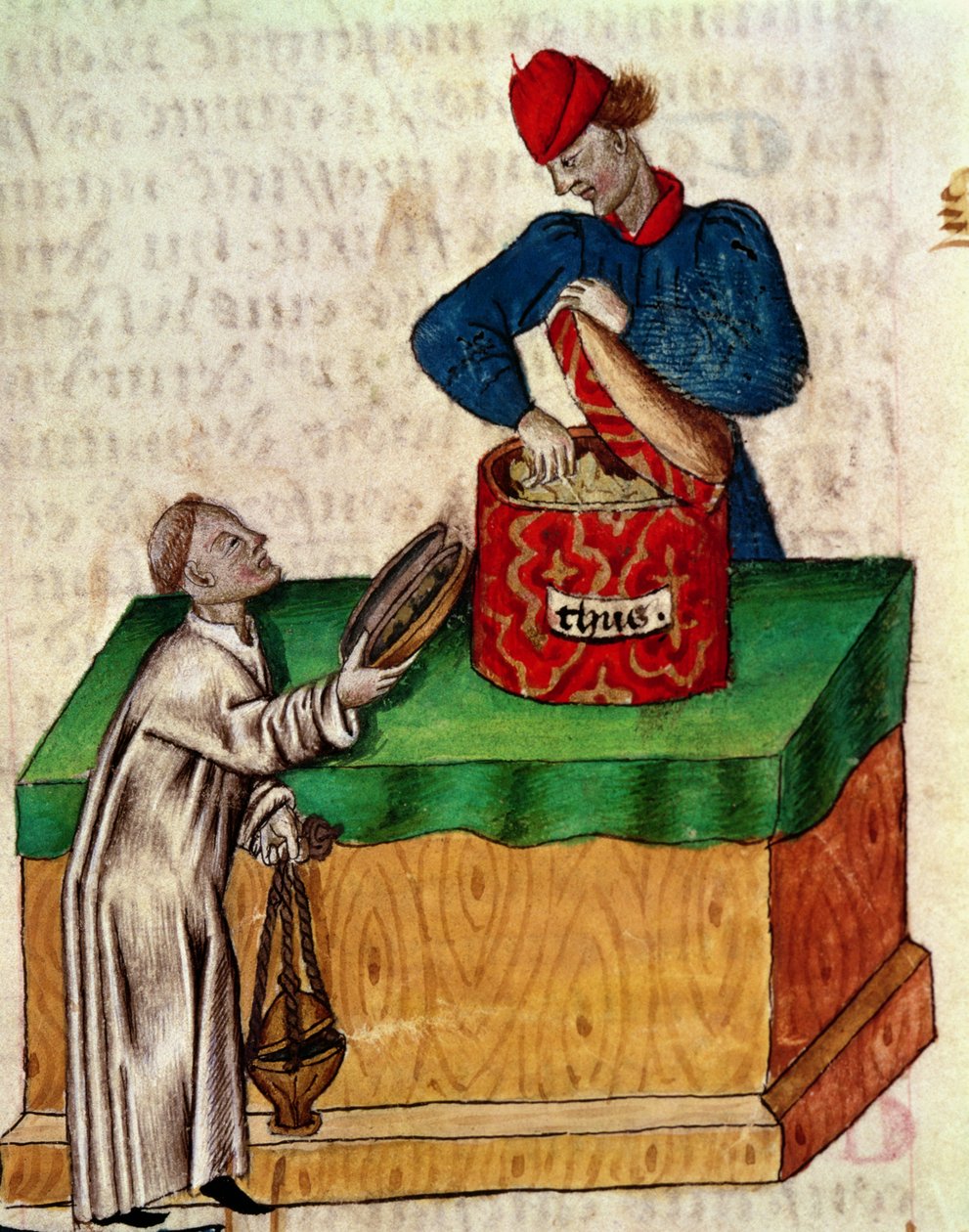 Ms Lat 993 fol.104r Vendedora de incenso, de 