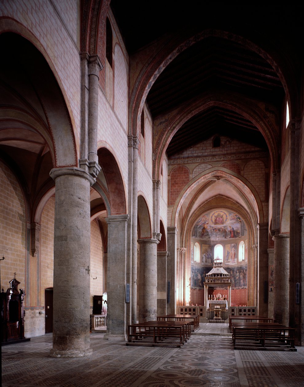 Nave da catedral de Santa Maria de Italian School