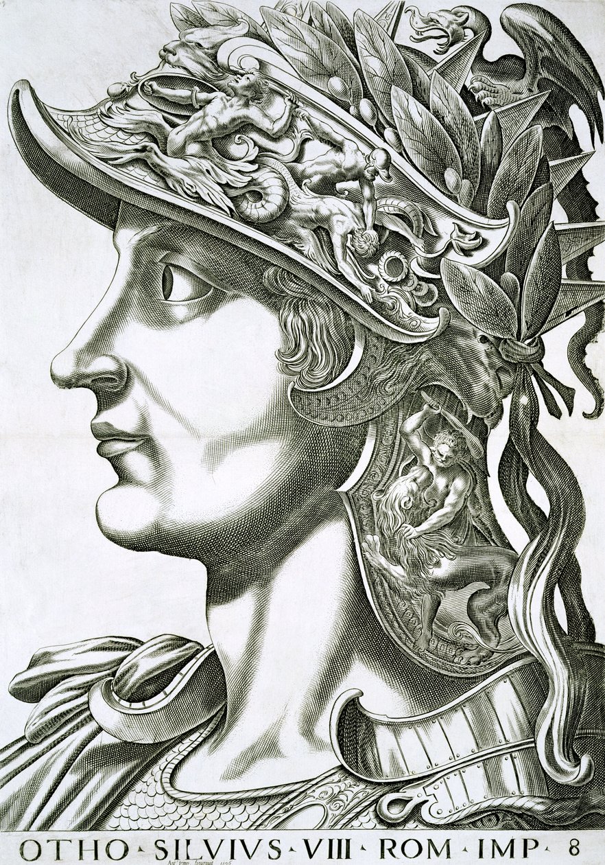 Otto (32-69 dC), 1596 de Italian School