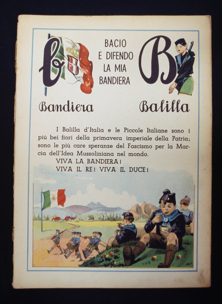 Página do primeiro leitor de Italian School