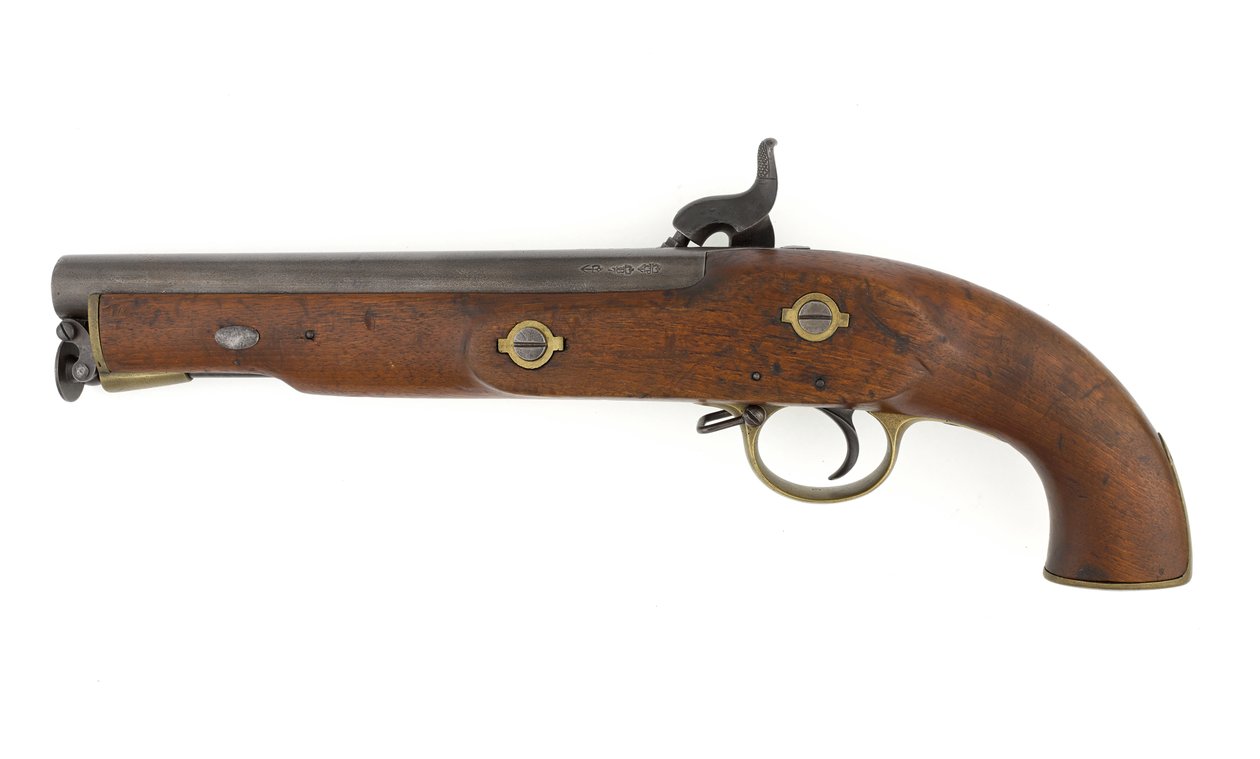 Padrão Pistola de Percussão de 1842,753 polegadas de Italian School