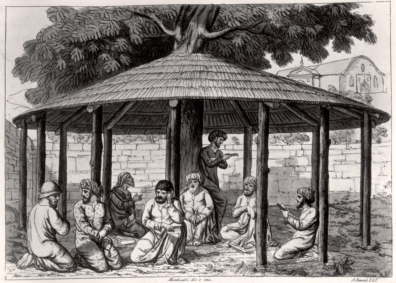 Sufis persas, início do século XIX de Italian School