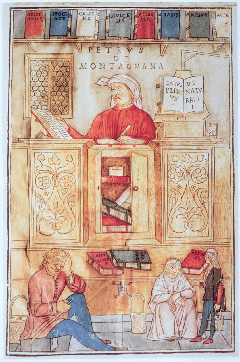 Petrus de Montagnana, ilustração de 