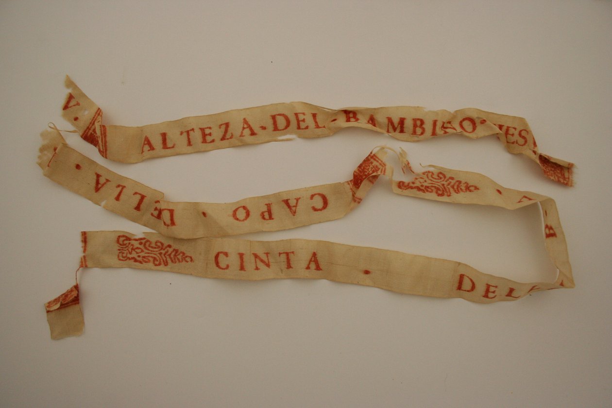 Peregrino fita branca, século XVII de Italian School