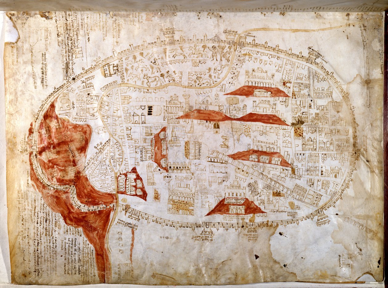 Plano de Roma de Italian School
