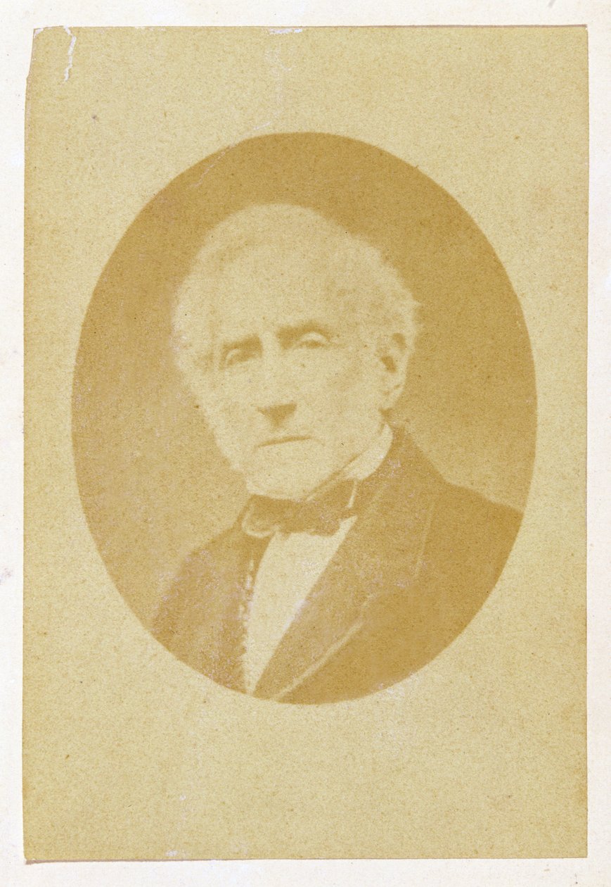 Retrato de Alessandro Manzoni (1785-1873) de Italian School