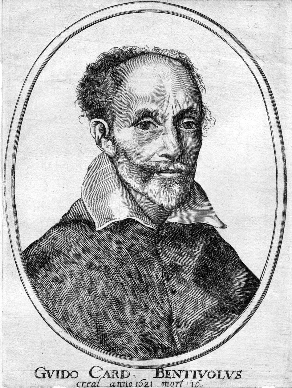 Retrato do cardeal Guido Bentivoglio de Italian School