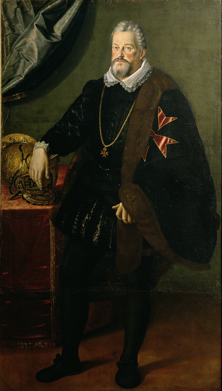 Retrato de Ferdinand I (1549-1609) por Medici de Italian School