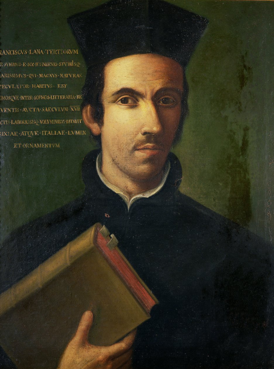 Retrato de Francesco Lana de Italian School
