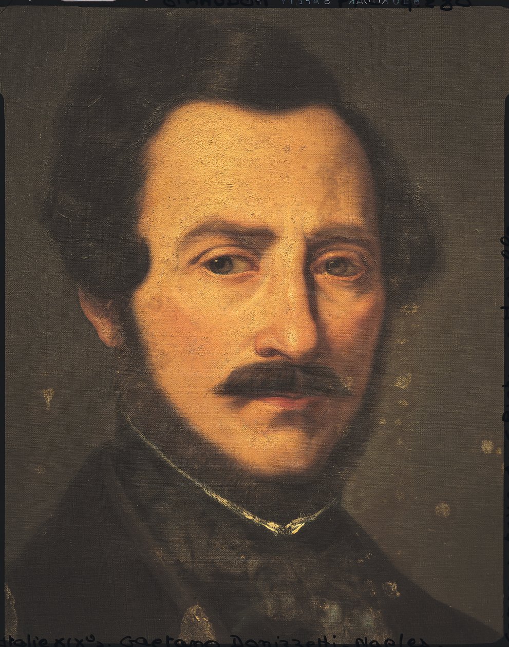 Retrato de Gaetano Donizetti (1797-1848) de Italian School