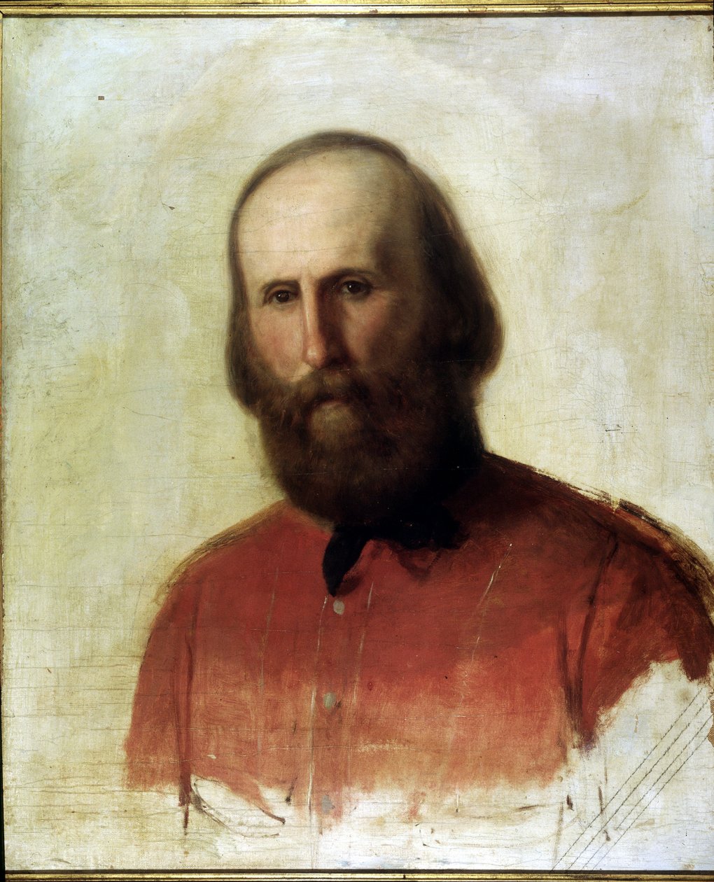Retrato de Garibaldi. Museu do Risorgimento. Milão de Italian School