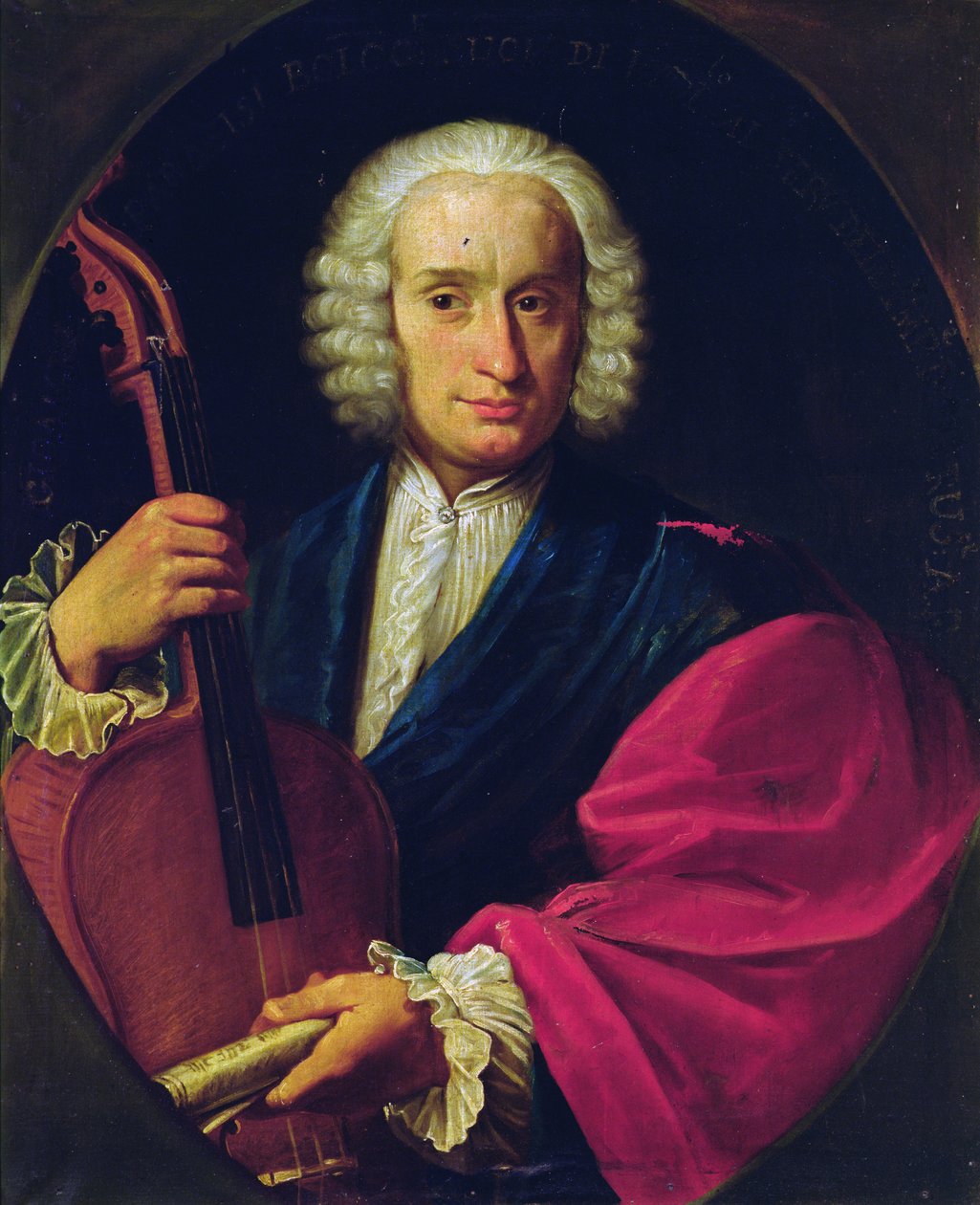 Retrato de Giovanni Sebastiano Paradisi (óleo sobre tela) de Italian School
