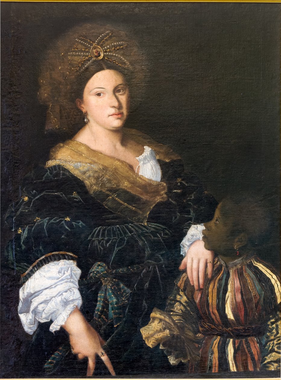 Retrato de Laura Dianti de Italian School