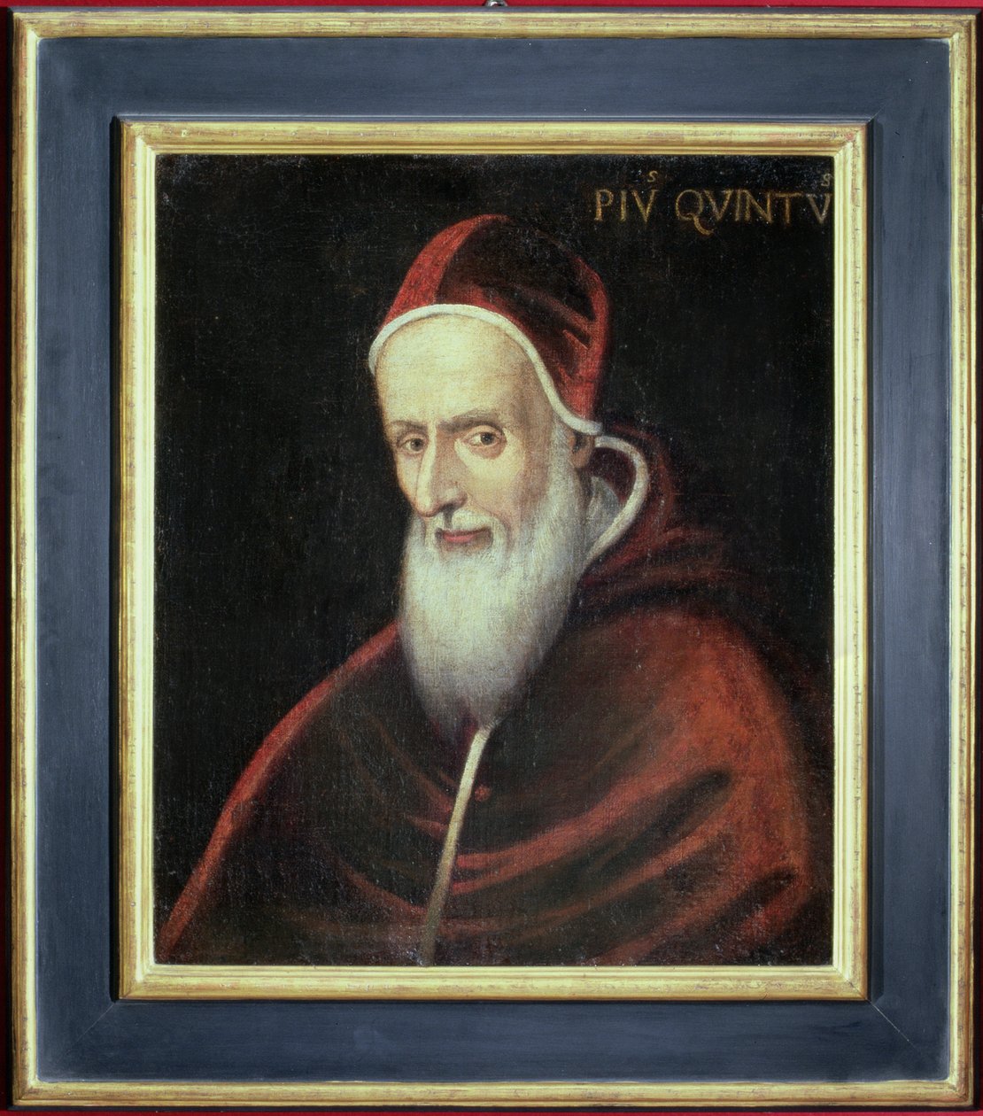 Retrato do Papa Pio V de Italian School