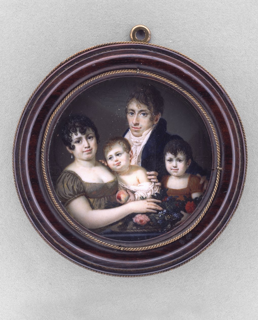 Retrato de uma família de Italian School