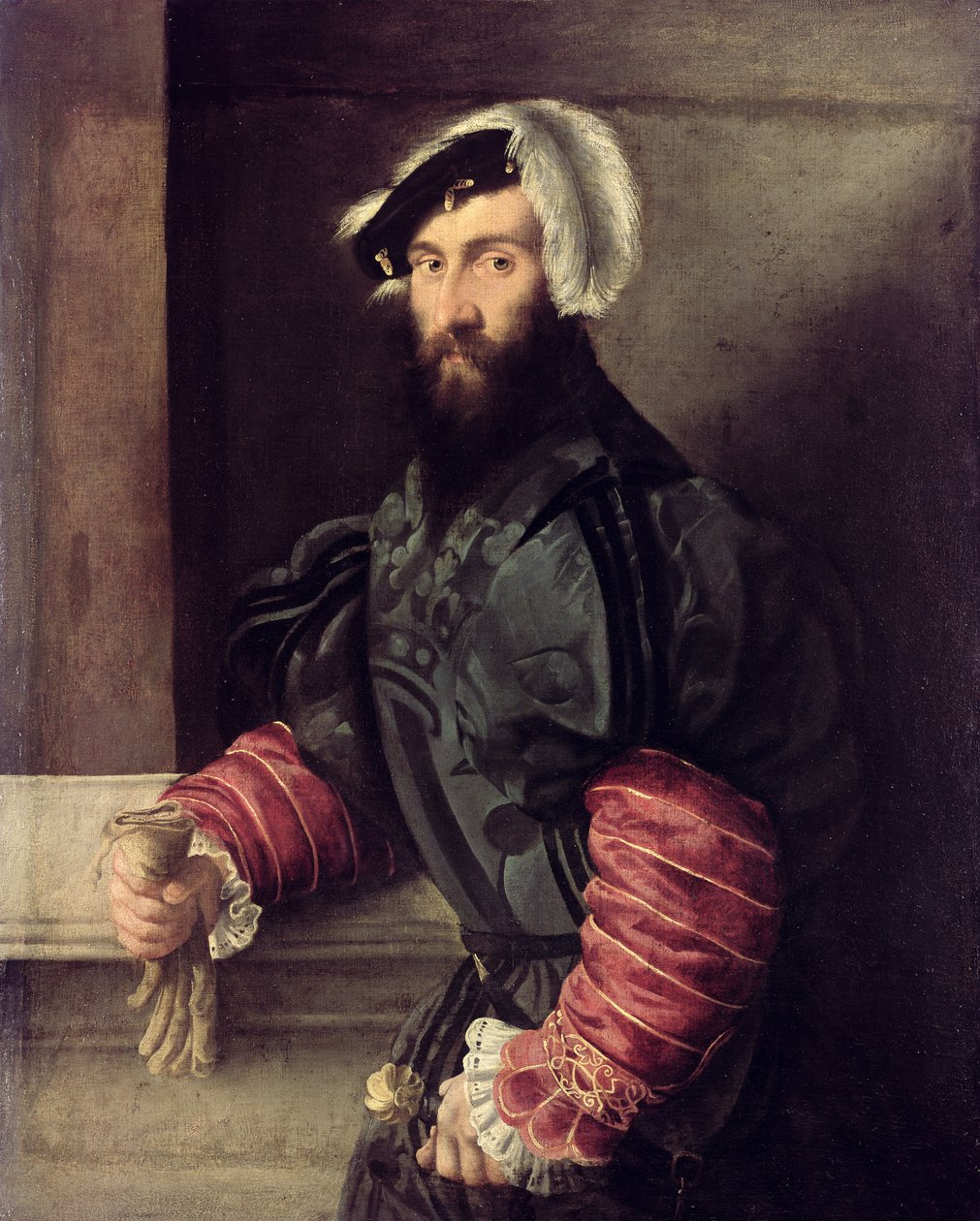Retrato de um nobre de Italian School