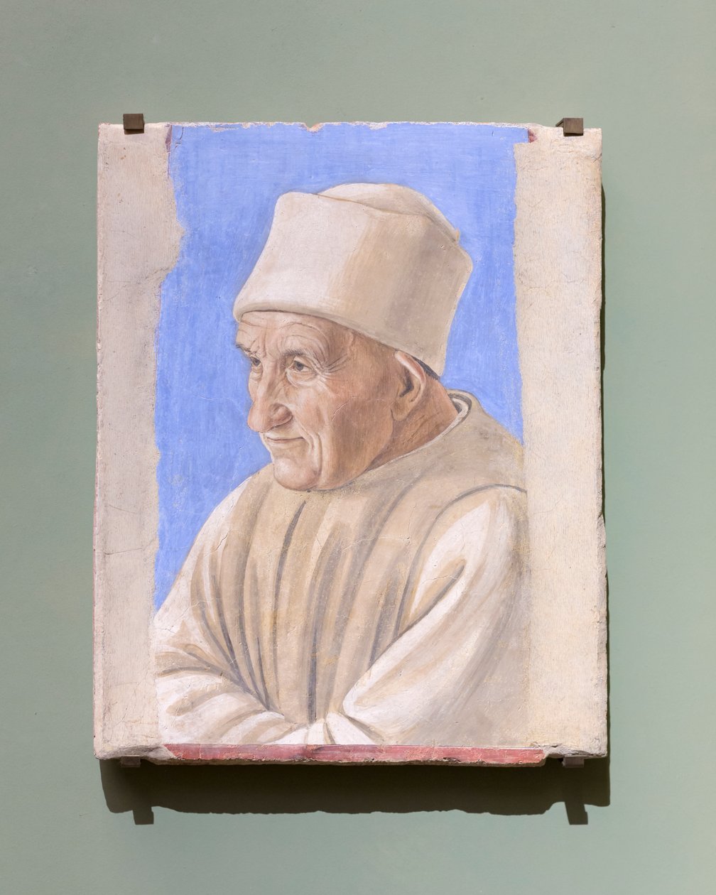 Retrato de um homem velho, último quarto do século XV de Italian School
