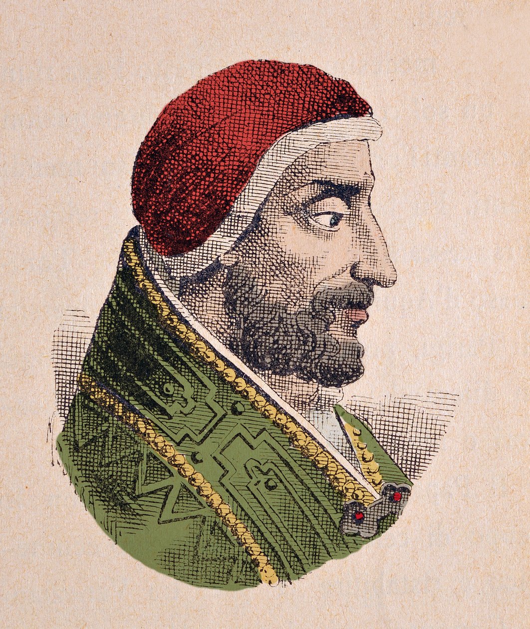 Retrato do Papa Alexandre IV (Alexandre ou Alessandro) (1254-1261) de Italian School
