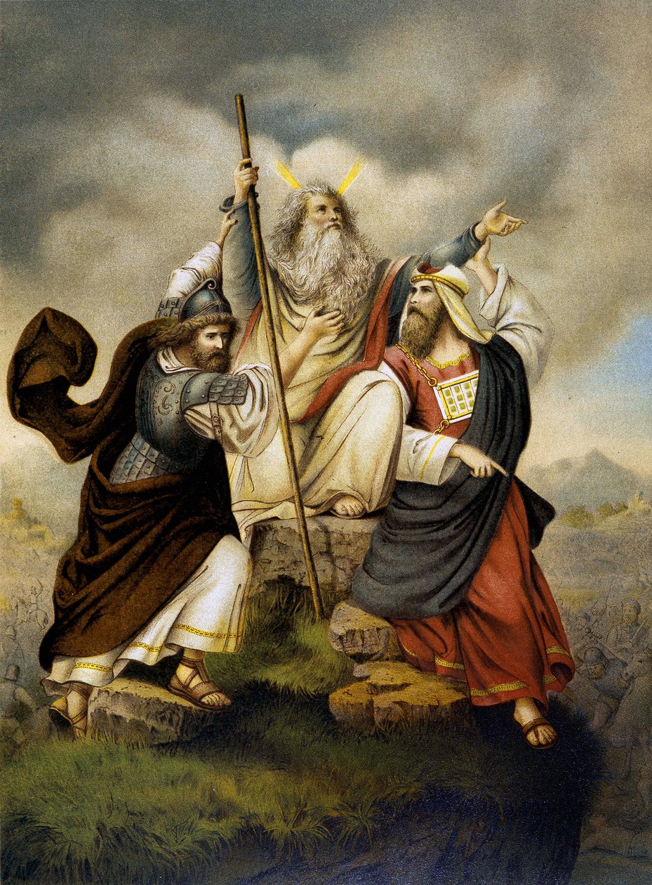 Oração de Moisés - em "Aurea Bibbia classica: storia della rivelazione divina nell