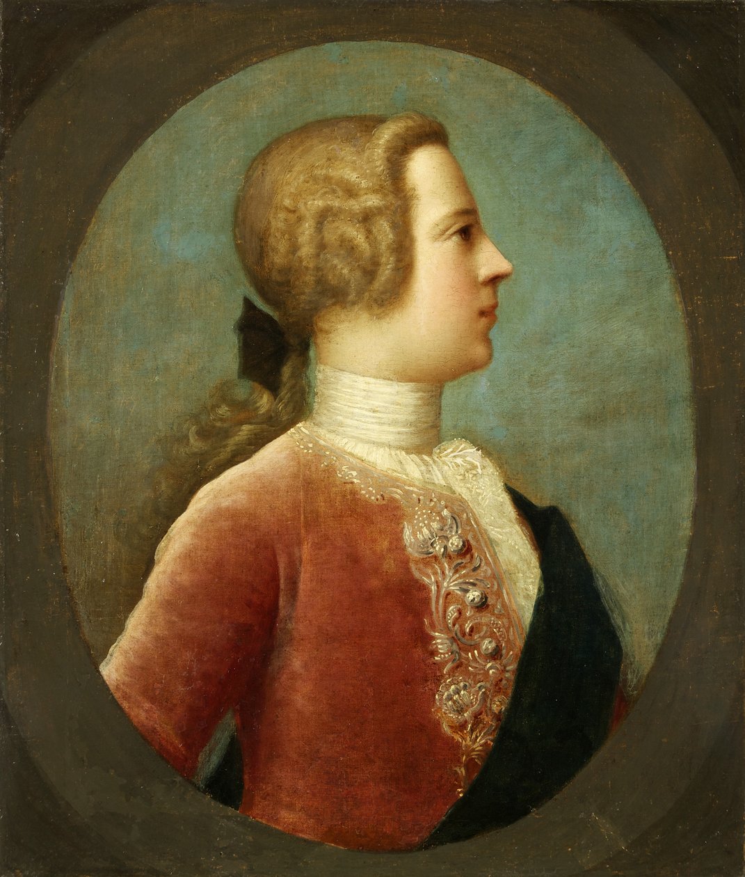 Príncipe Charles Edward, c.1740 (óleo sobre tela) de Italian School