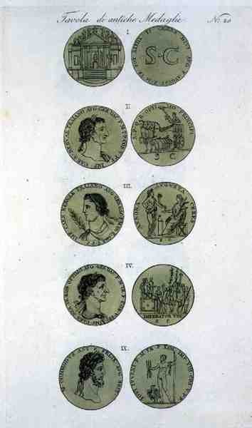 Moedas Romanas, de 
