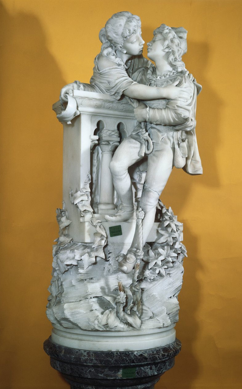 Romeu e Julieta (mármore) de Italian School