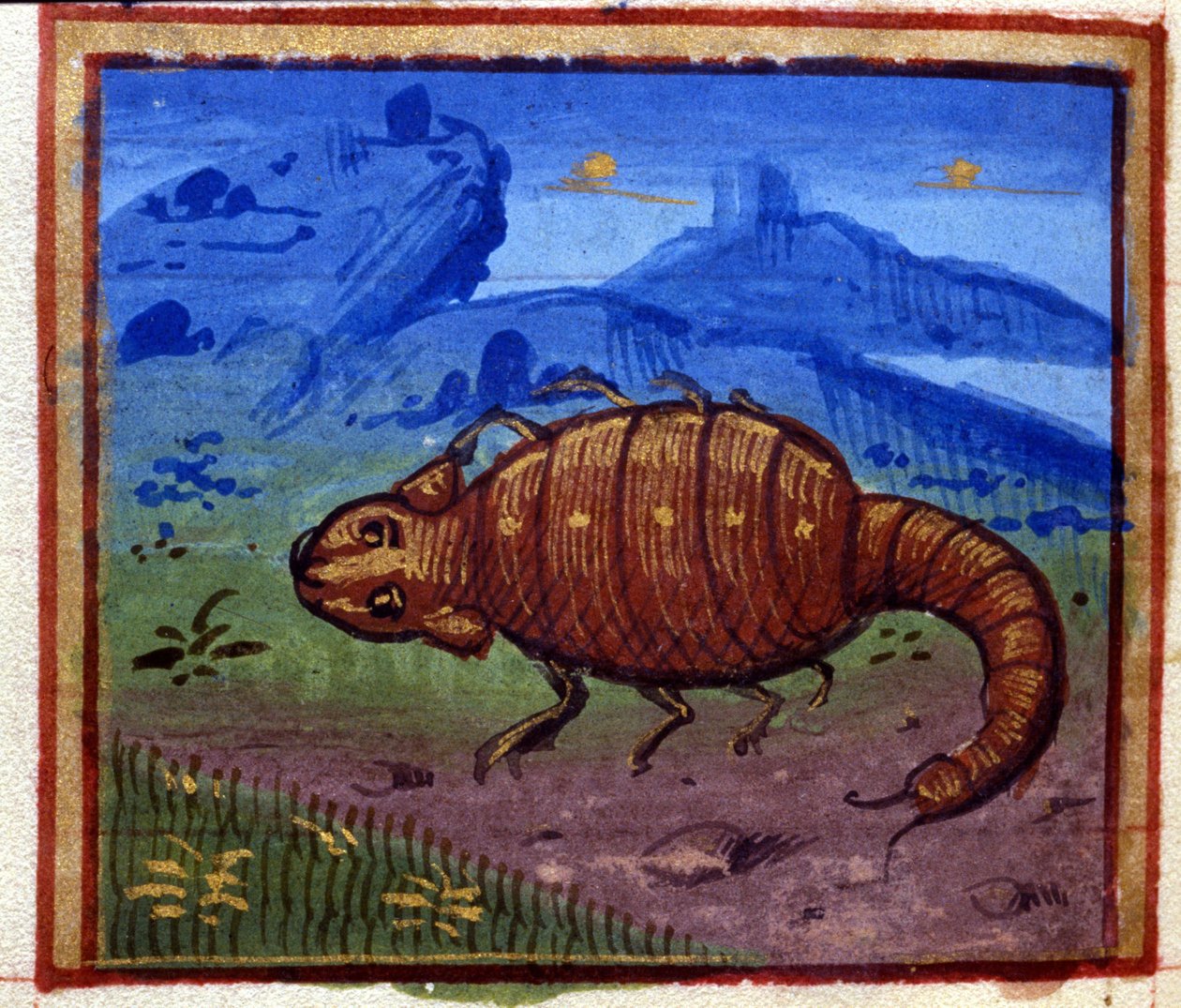 Signo de escorpião. Horóscopo italiano, meados do século XV. de Italian School