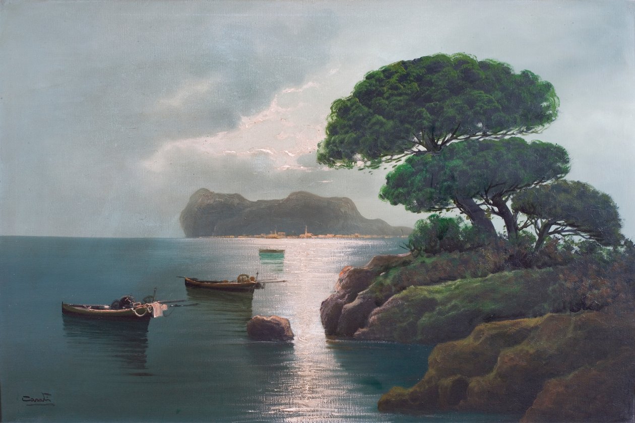 Seascape de Italian School