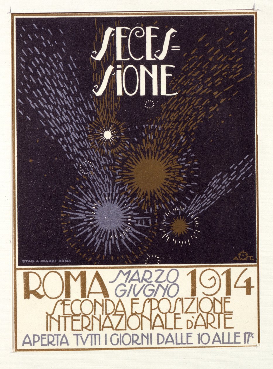 "Secessione", Segunda Exposição Internacional de Arte de Italian School
