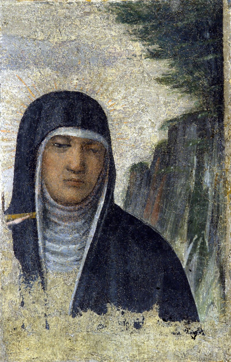 Santa Claire. Fundadora da Ordem das Clarissas (ver Assis de Italian School