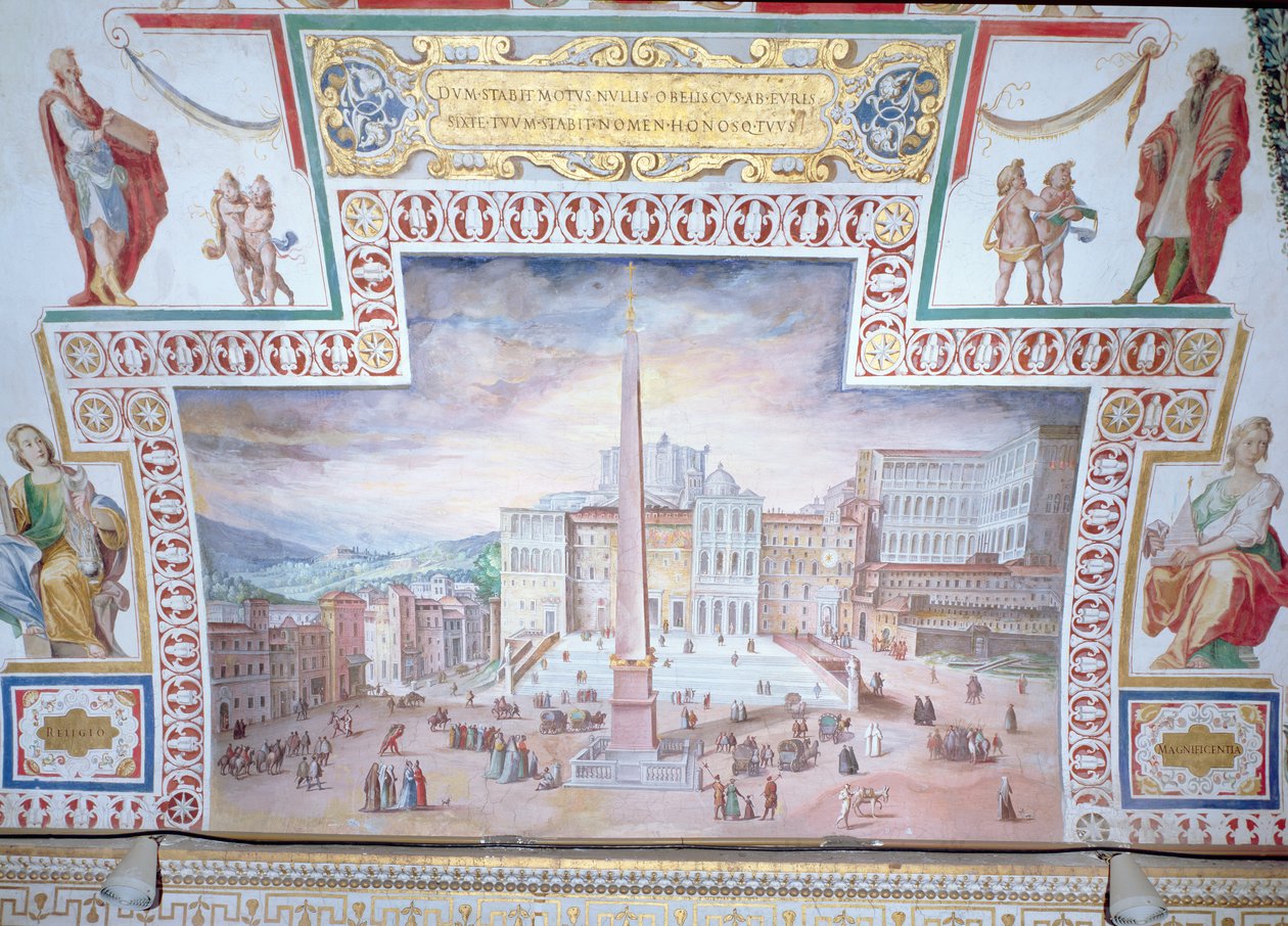 Praça de São Pedro, Roma de Italian School