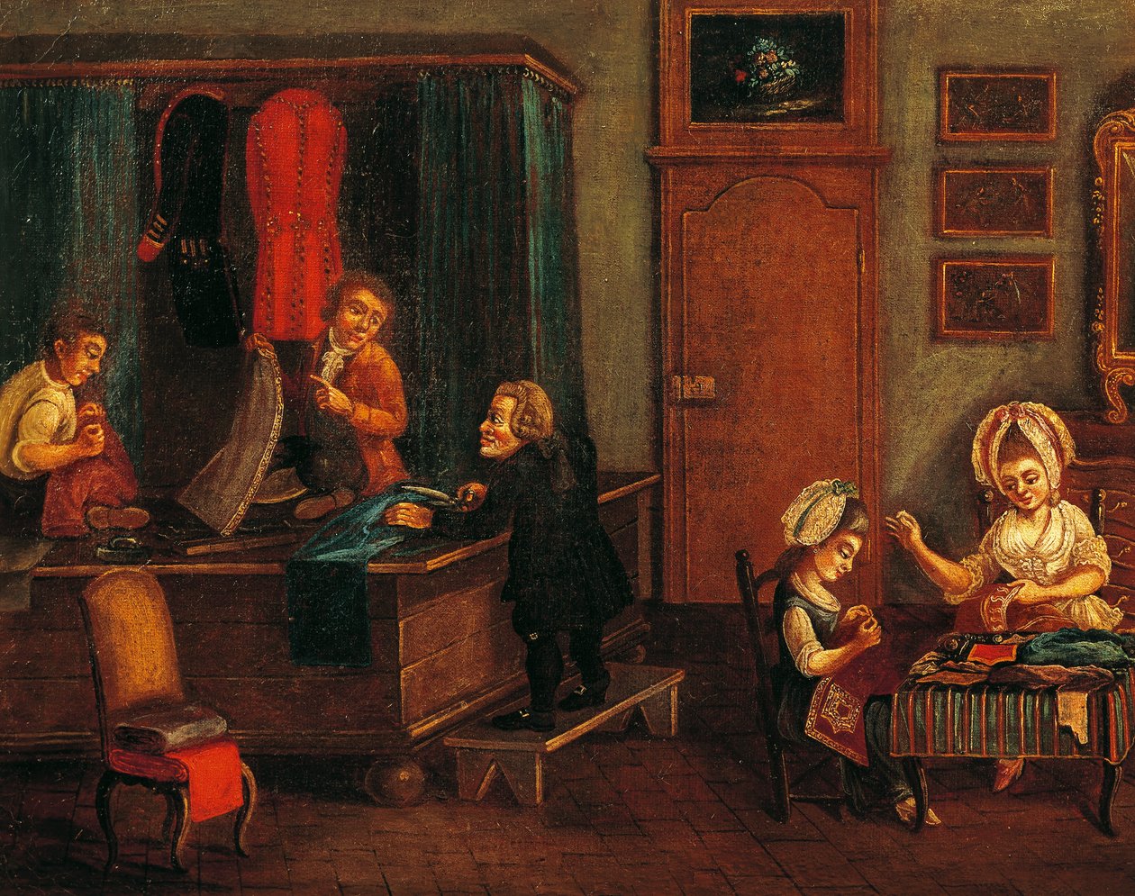Alfaiataria, Itália de Italian School