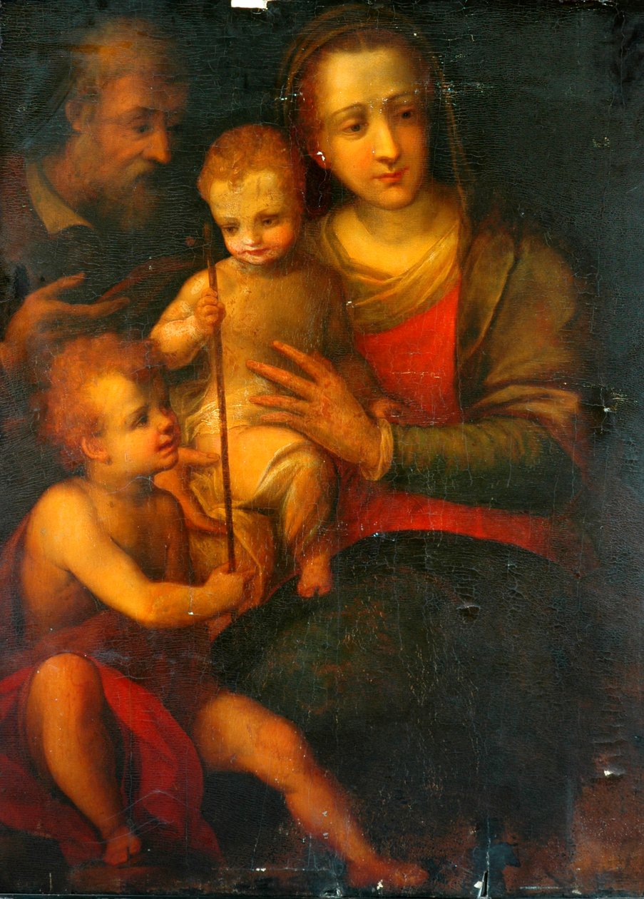 A Sagrada Família e São João, 1501 de Italian School