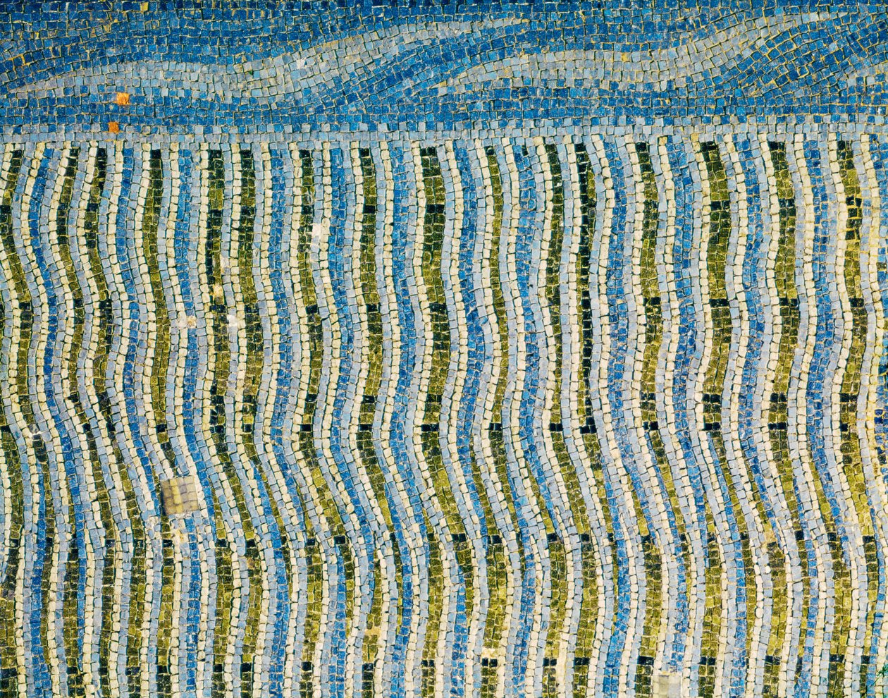 A grande chuva ... (mosaico) de Italian School