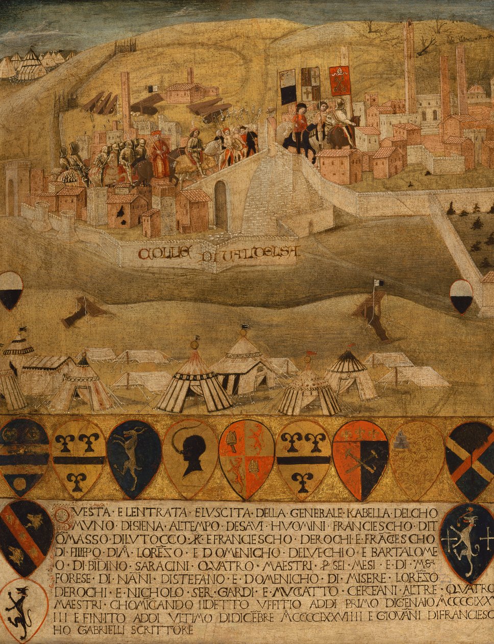 A rendição da cidade de Colle Val d