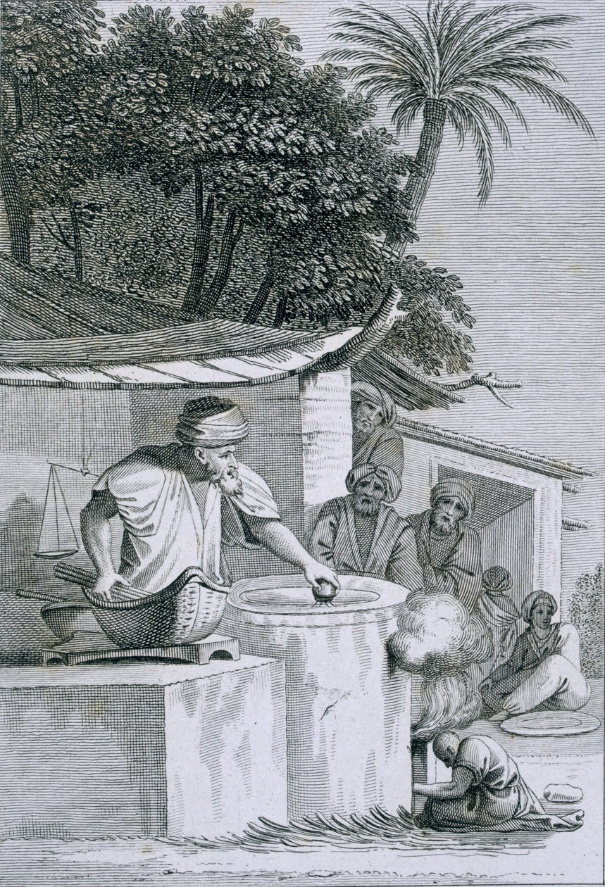 A maneira de fazer macarrão de Italian School