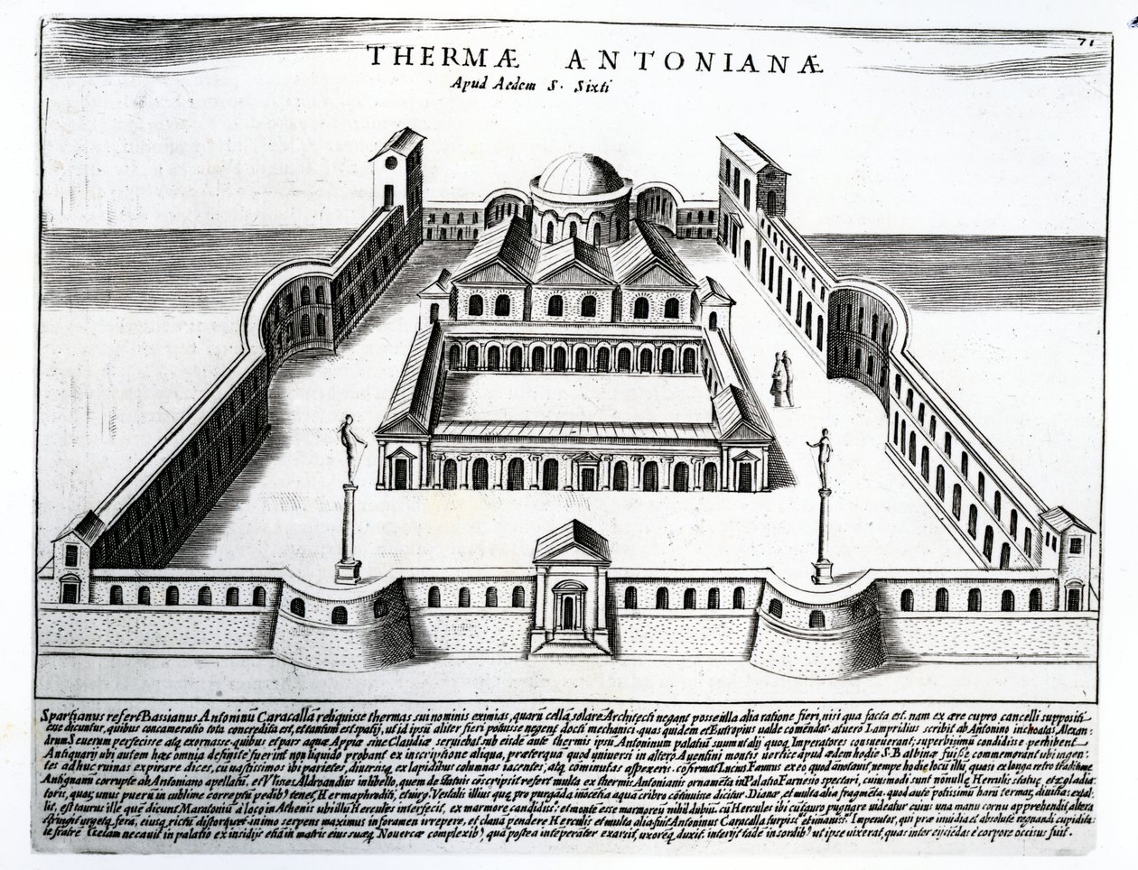 Thermae Antonianae de Italian School