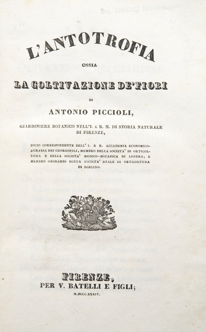 Página de título, de L