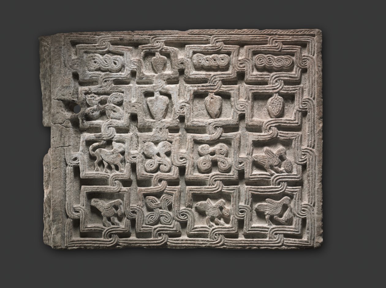 Barreira de painel, Lombardia, 700s-800s de Italian School