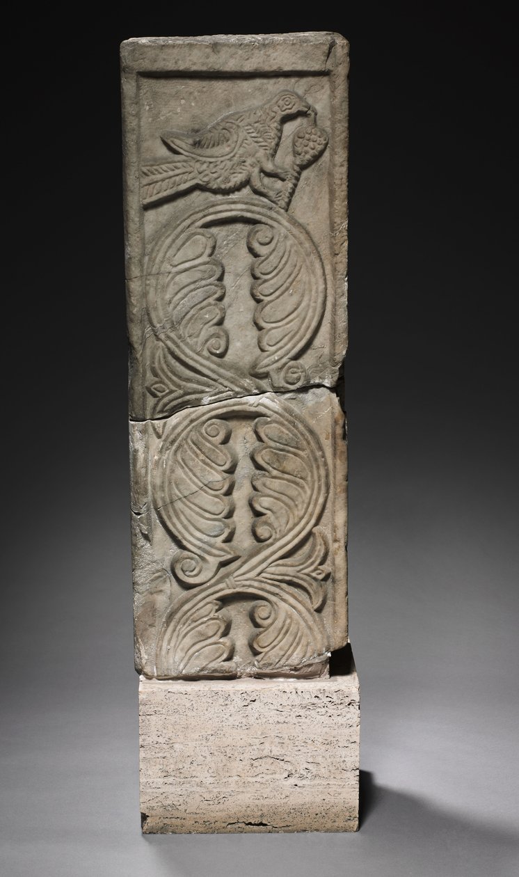 Barreira de postagem, Lombardic, 700s-800s de Italian School
