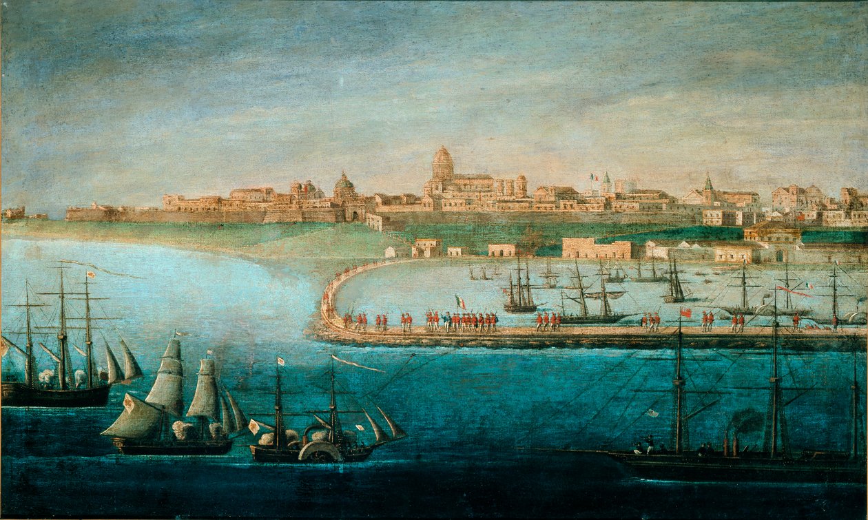 Unidade da Itália: Expedição dos Mil, o desembarque em Marsala de Italian School
